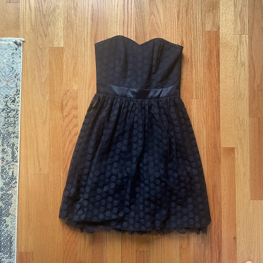 Strapless White House Black Market dress